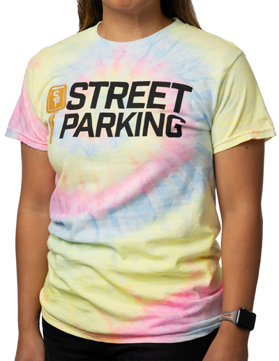 Tie Dye Street Parking Tee - Street Parking