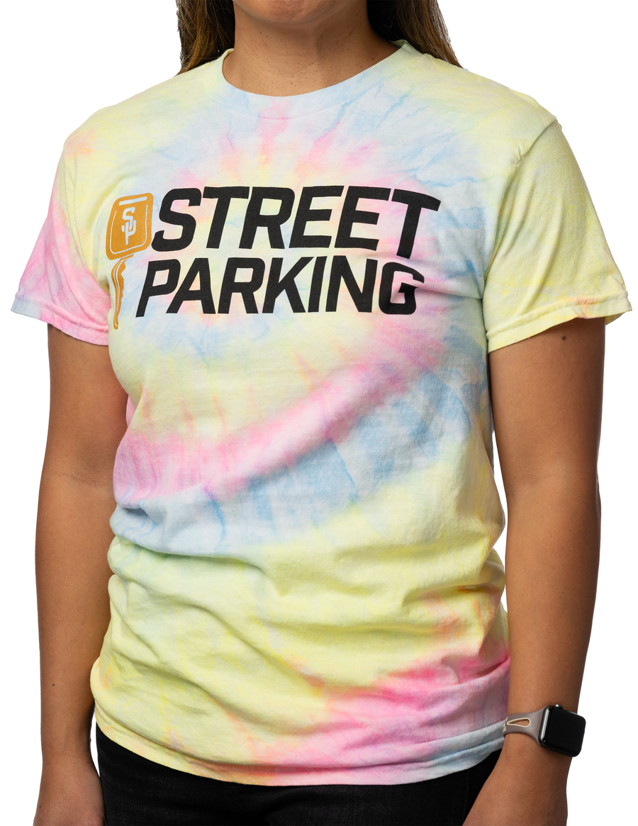 Tie Dye Street Parking Tee - Street Parking