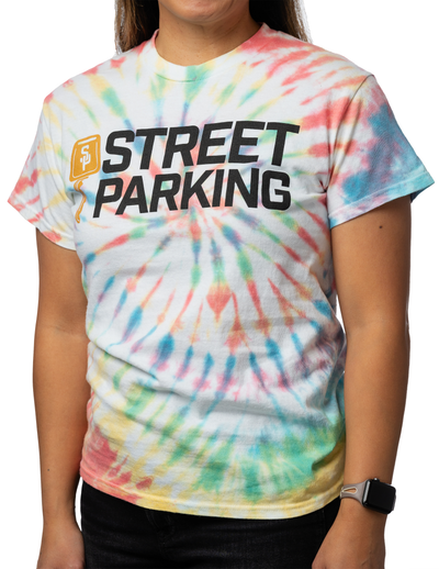 Tie Dye Street Parking Tee - Street Parking