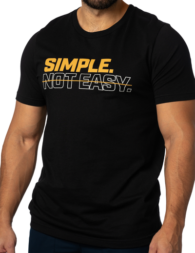 Simple Not Easy Tee - Street Parking