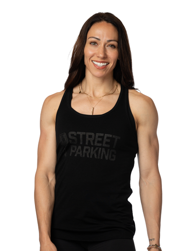 Black on Black Classic Tank - Street Parking