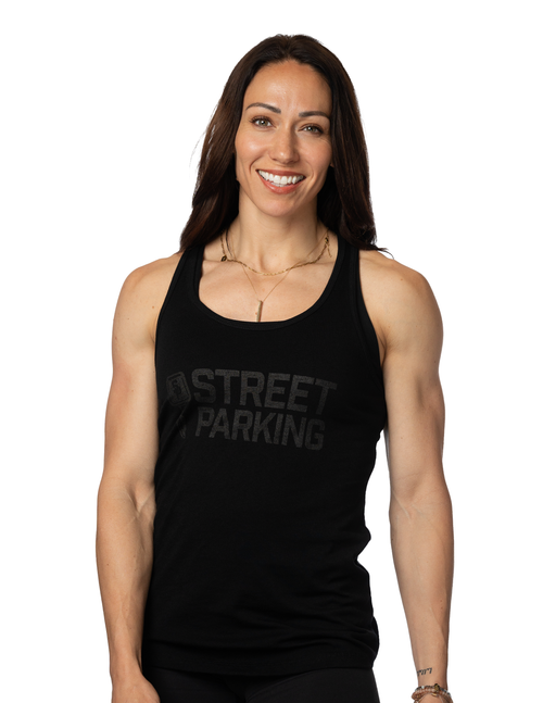 Black on Black Classic Tank - Street Parking