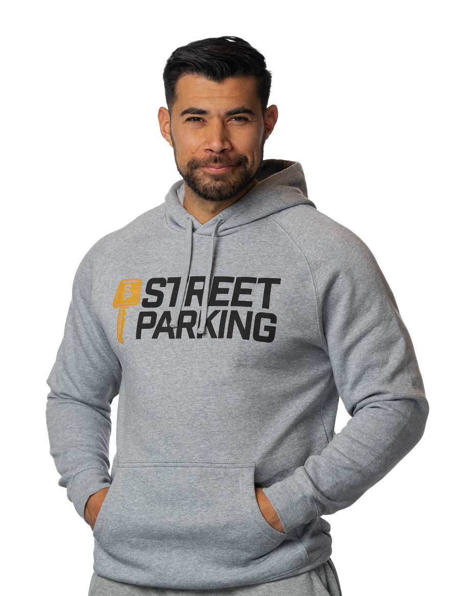 Gray Classic Hoodie - Unisex - Street Parking