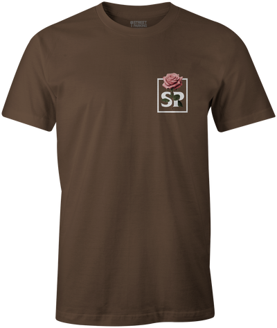 Unisex Rose Print Tee - Street Parking