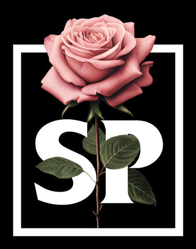 Unisex Rose Print Tee - Street Parking
